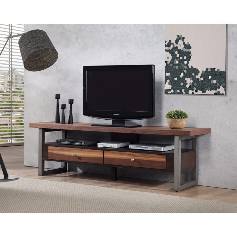 17 Stories Emilio Solid Wood Floating TV Stand for TVs up to 78 inches